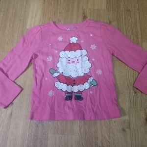 Jumping Bean size 3t Santa shirt